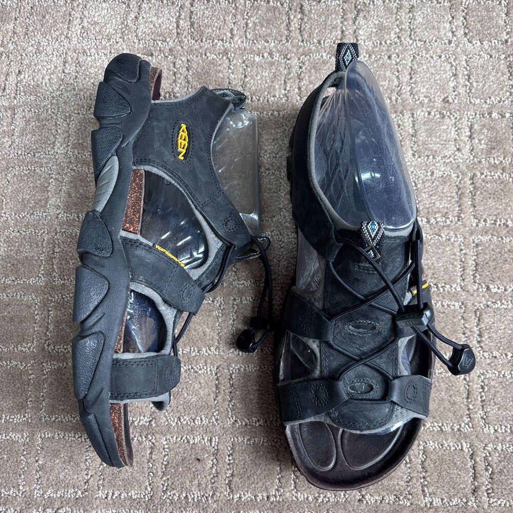Keen Whisper Waterproof Hiking Sport Sandals Shoes Woman's 11 Black Pull On